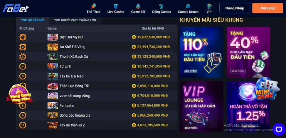 Cá cược thể thao cwin555 link vào